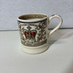 Emma Bridgwater The Crown Jewels Emblems of Royalty Half Pint Mug